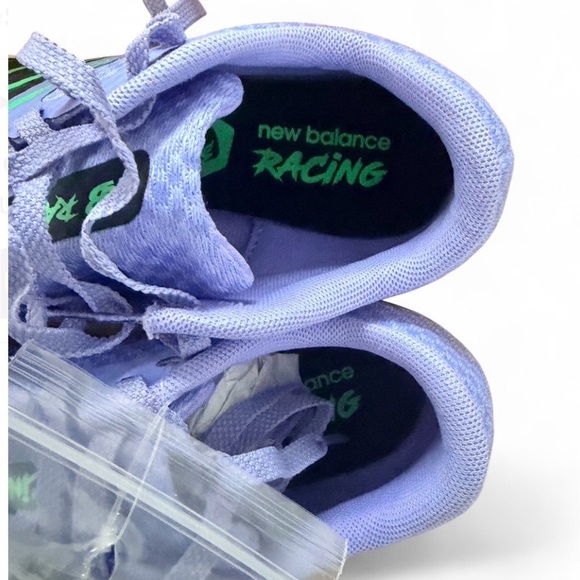 New Balance Kids Sneakers - Purple and Bright Green - Picture 3 of 4